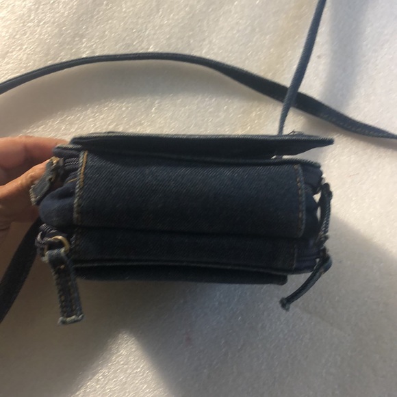 Vtg mini Demin cross body bag / purse . - Picture 13 of 17